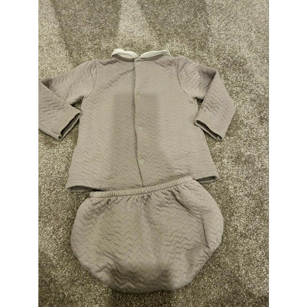 Babidu Gray Boys Set Sz 24M - Picture 5 of 5